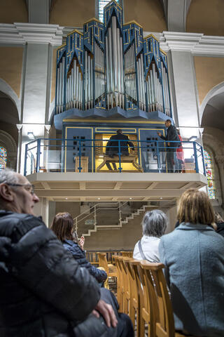 Visite découverte de l'orgue de l'église Saint-Genest