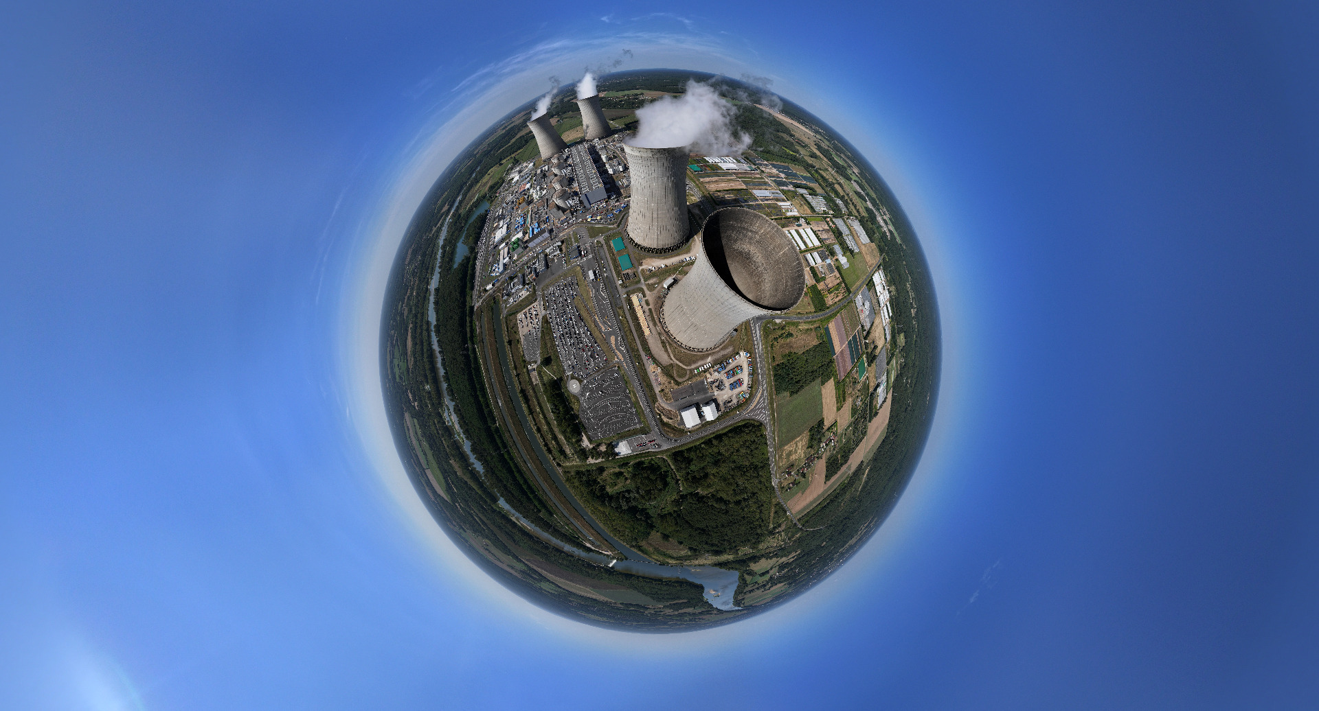 Visite guidée de la centrale nucléaire de Dampierre