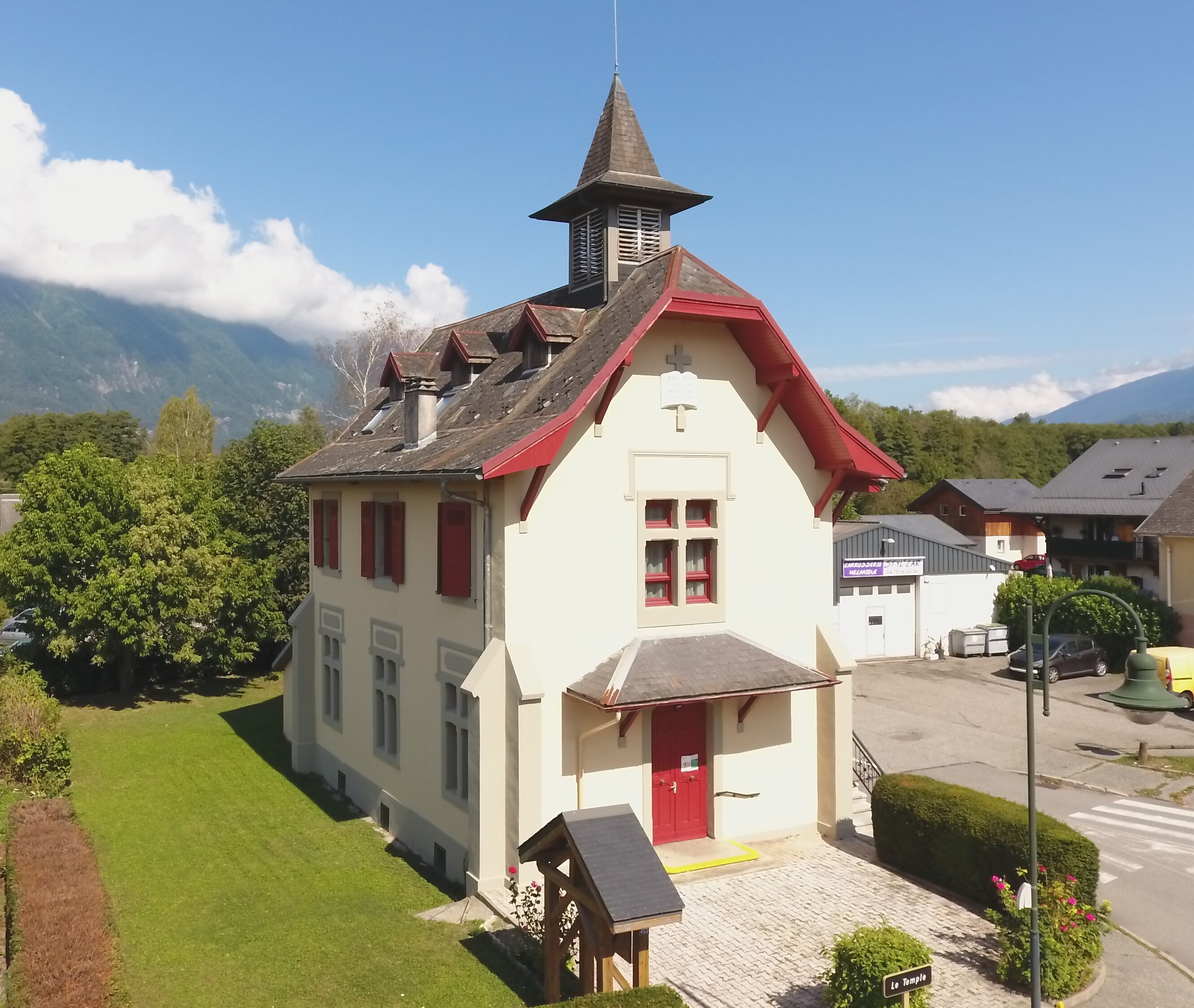 Visite d'un Temple protestant en Savoie