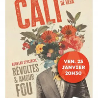 Concert Cali - Révoltes & Amour fou