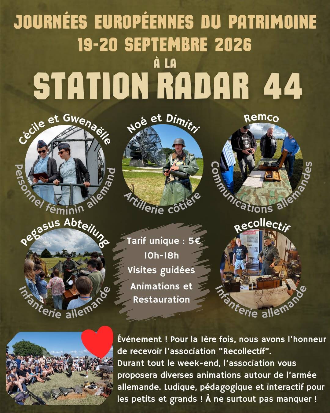 Visite de la station Radar 44