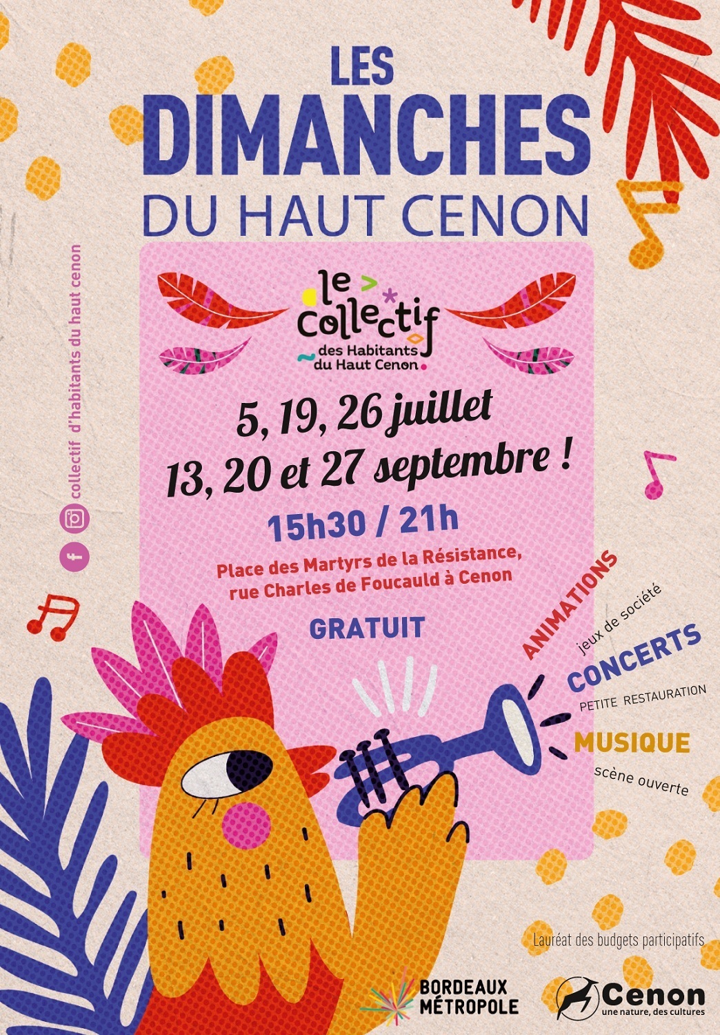 Dimanches du Haut Cenon