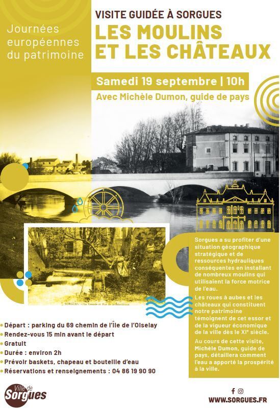 Visite guidée : les moulins et les châteaux