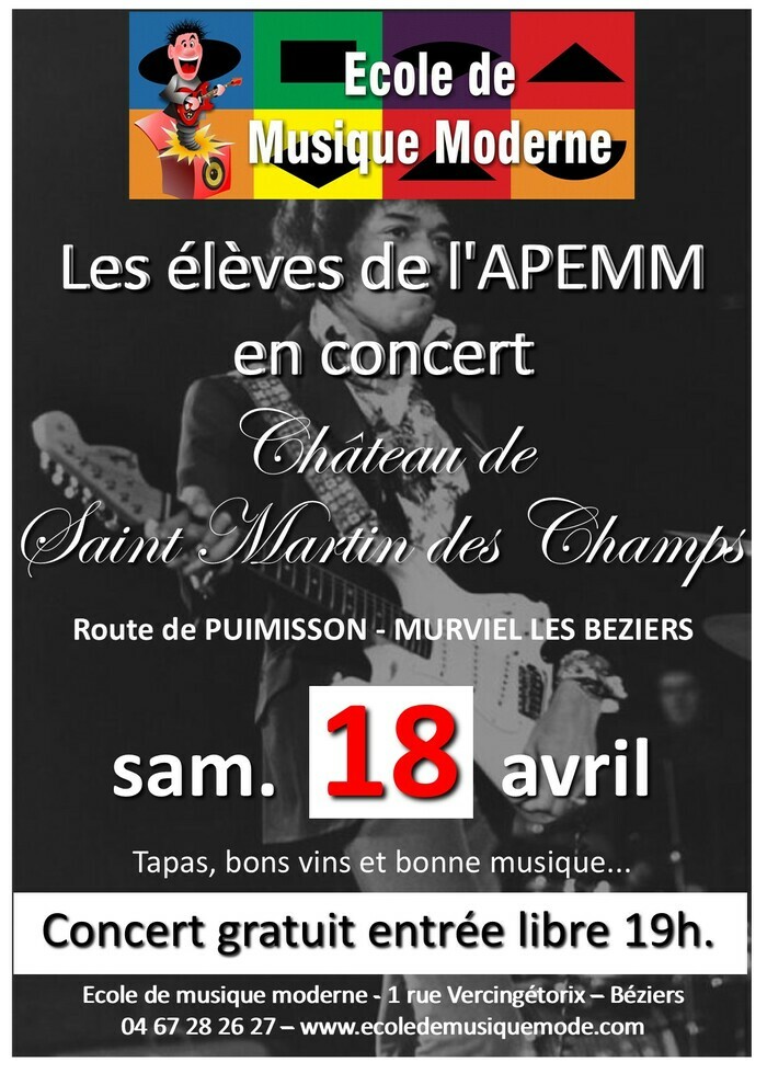 Concert des élèves