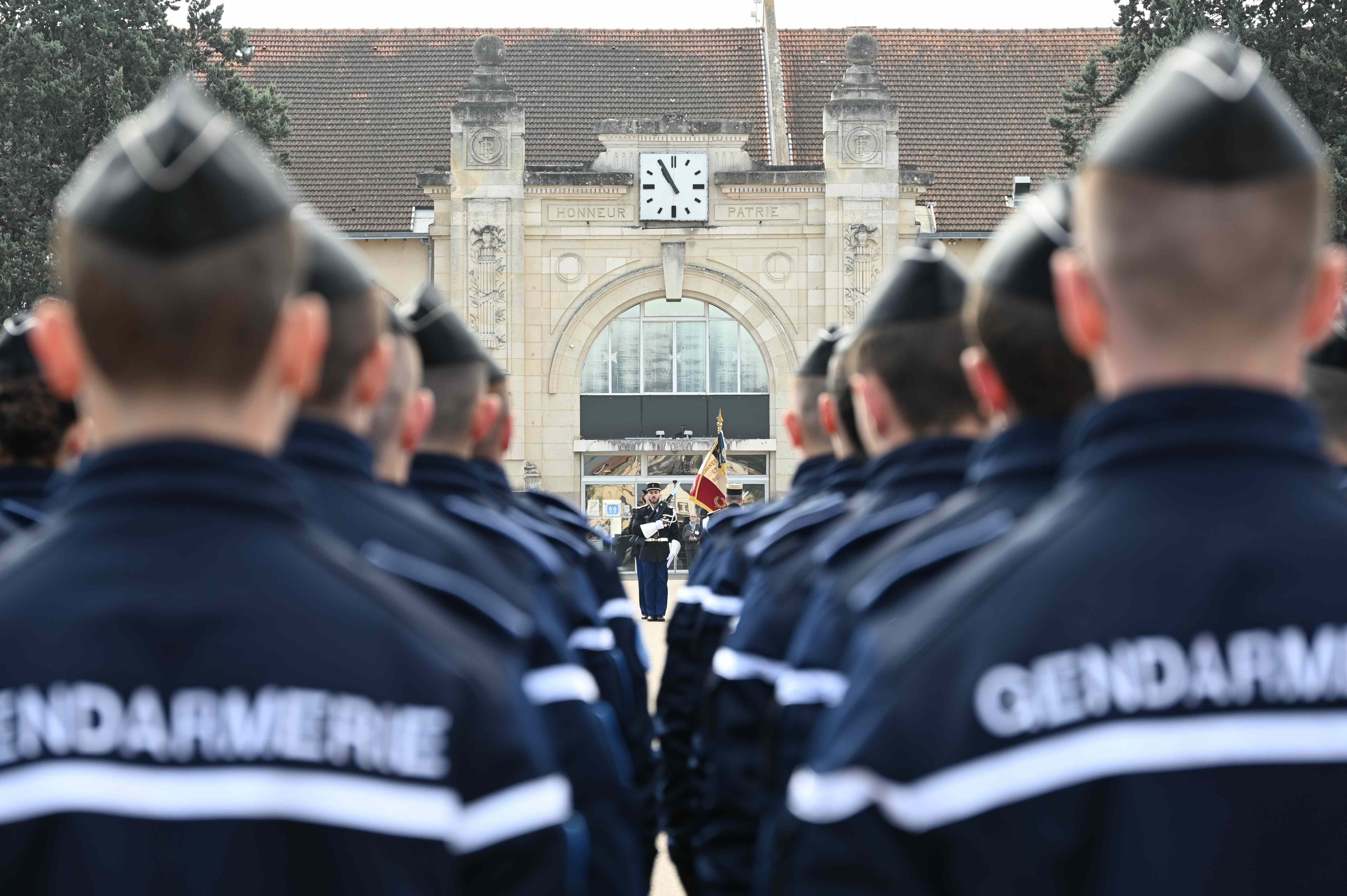 Portes ouvertes de l'école de gendarmerie de Montluçon