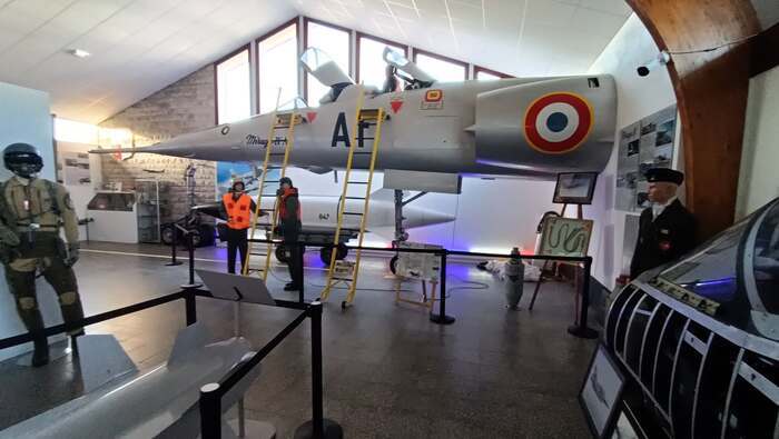 Visite libre de l'espace Rozanoff, musée de la Base aérienne de Mont-de-Marsan