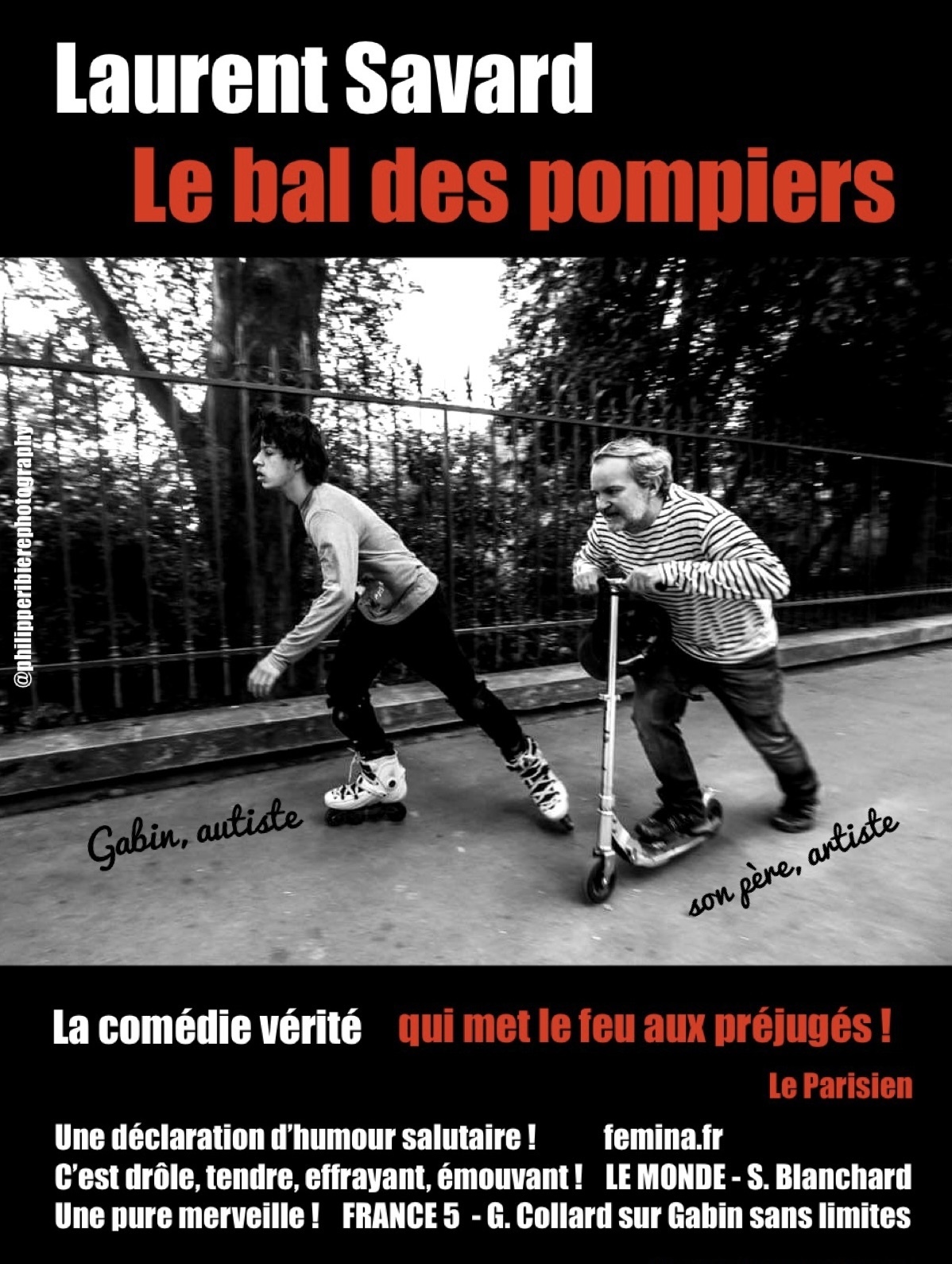 « LE BAL DES POMPIERS » de et avec Laurent Savard