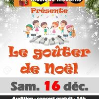 Audition et goûter de Noël