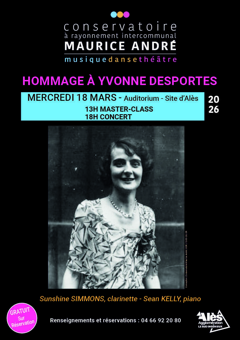 HOMMAGE À YVONNE DESPORTES