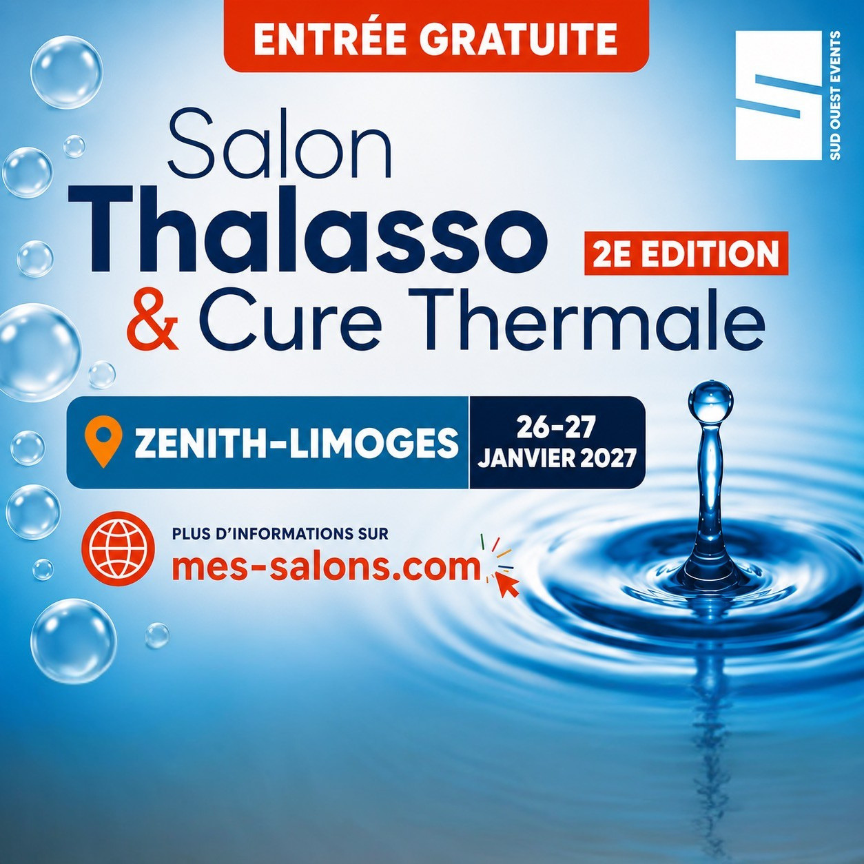 Salon Thalasso & Cure Thermale de Limoges - Haute-Vienne