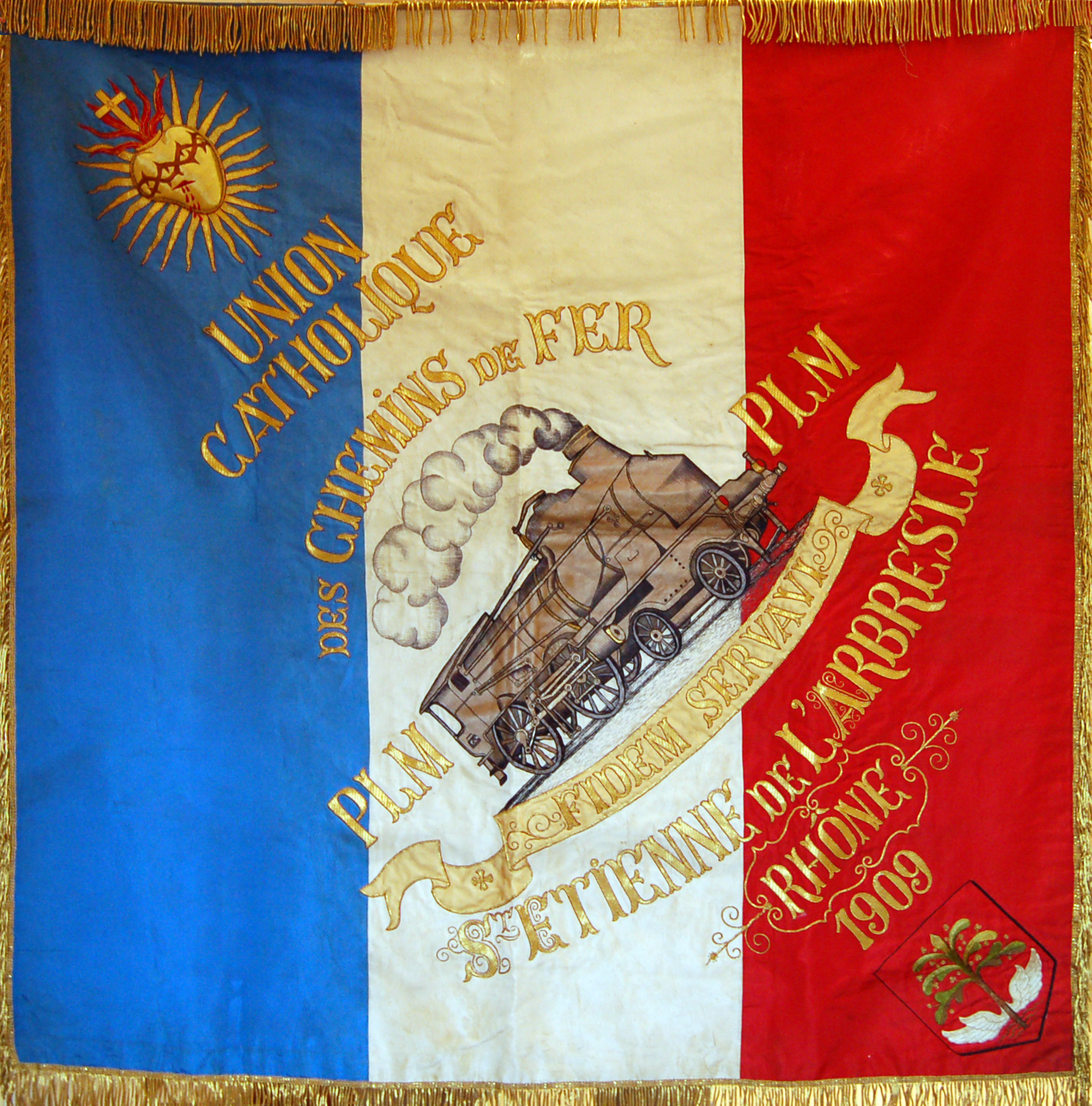 Histoire des bannières du Rhône