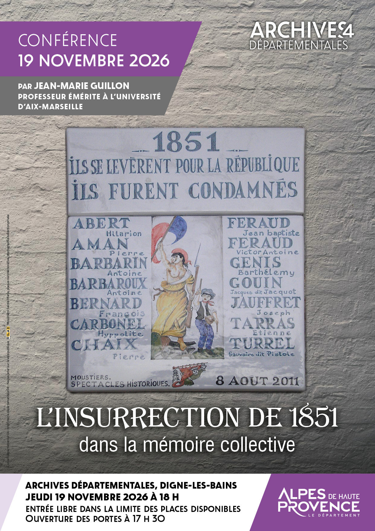 L'insurrection de 1851 dans la mémoire collective