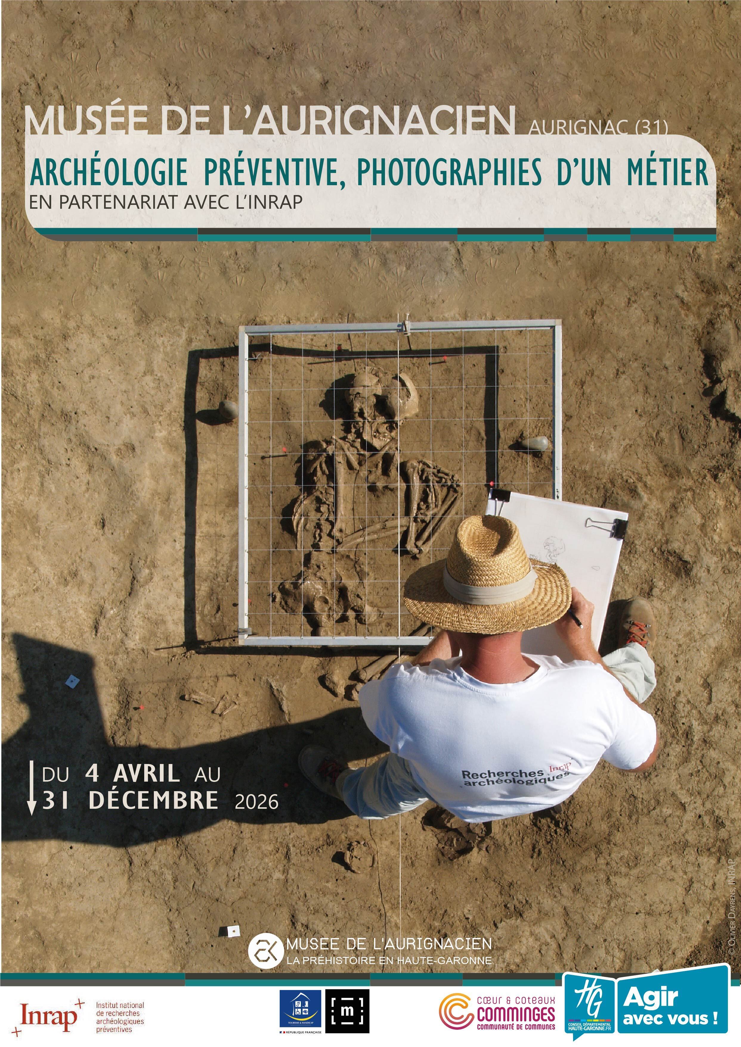 Exposition temporaire " Archéologie préventive, photographies d'un métier "