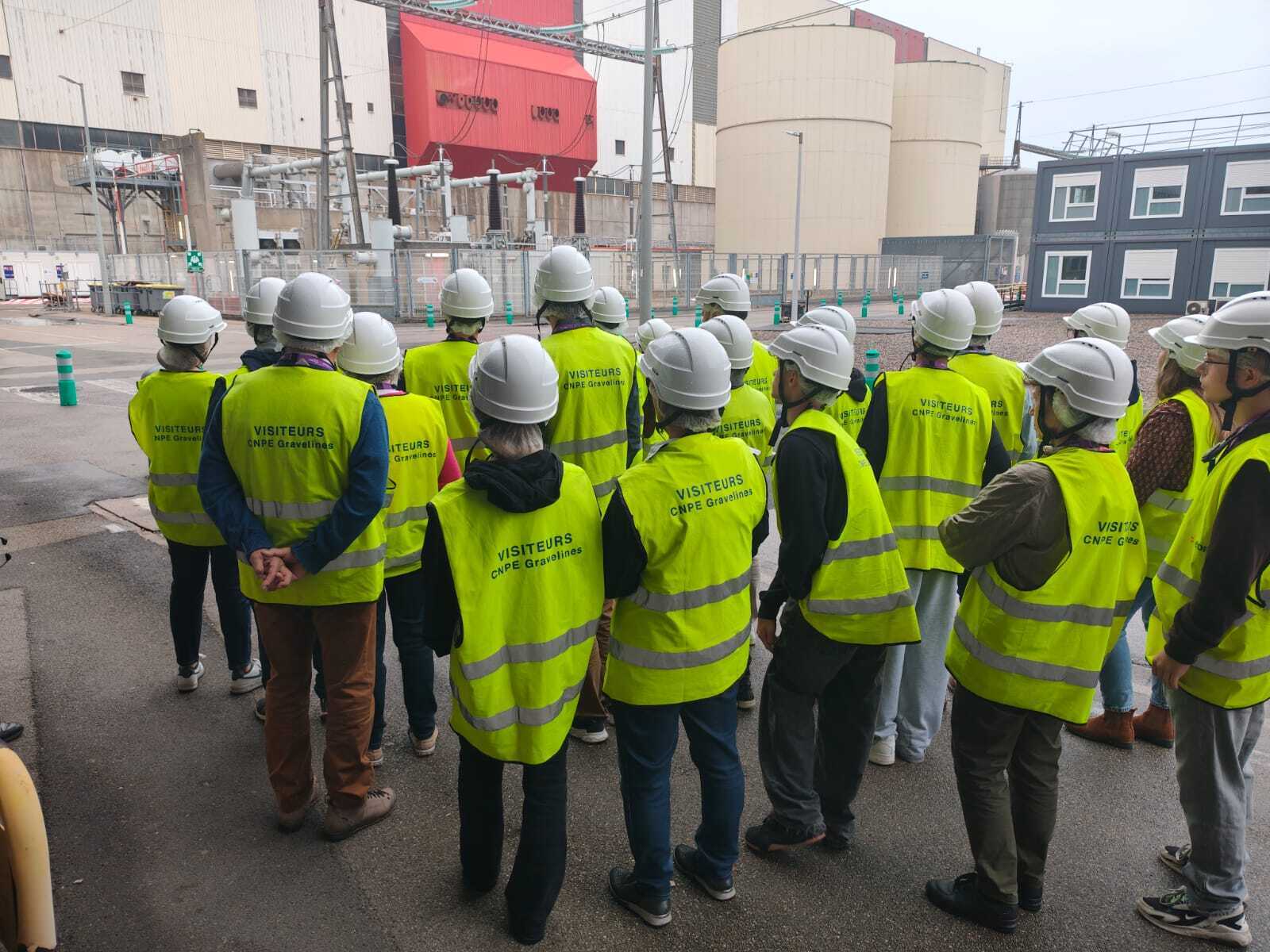 Visite de la centrale nucléaire de Gravelines