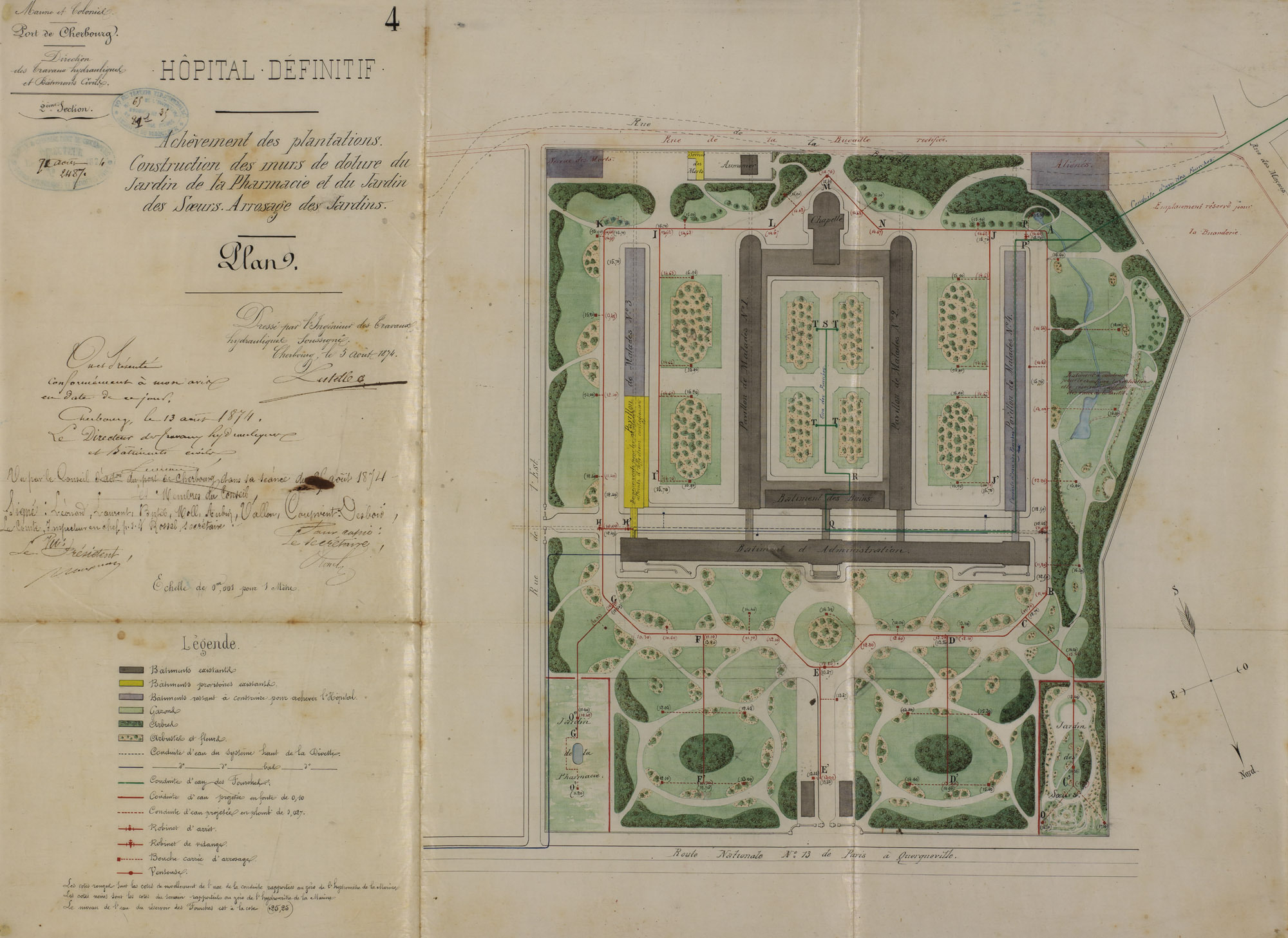 Levez les yeux ! Jeu de piste dans le parc de l'ancien hôpital maritime