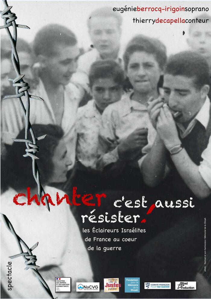 Affiche — Spectacle : Chanter, c'est résister