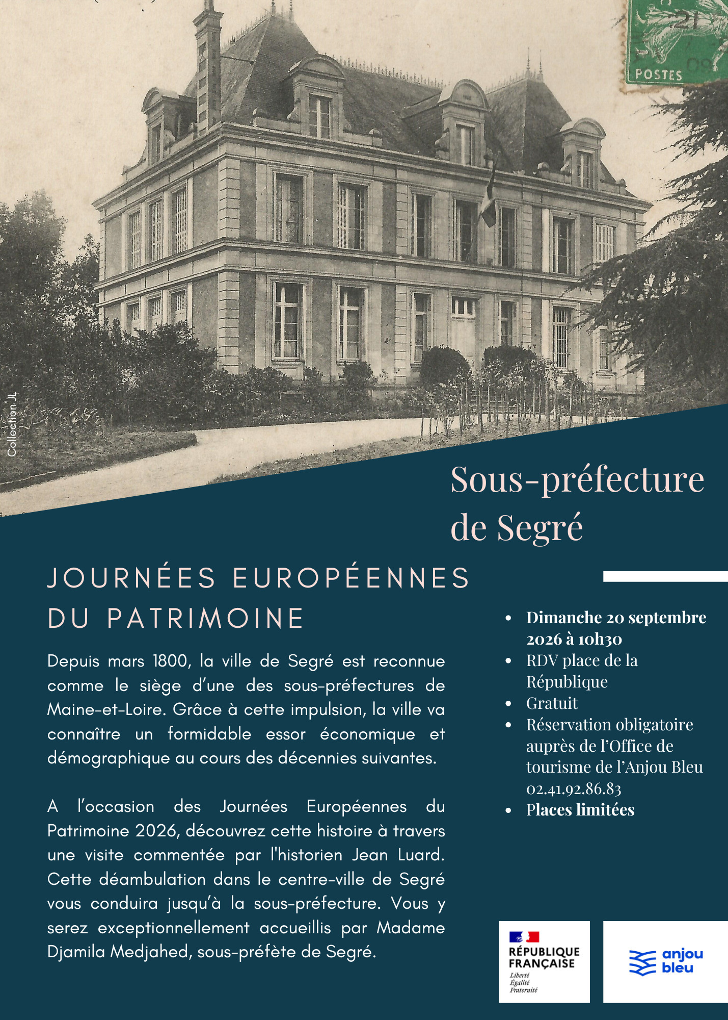 Visite guidée de la sous-préfecture de Segré