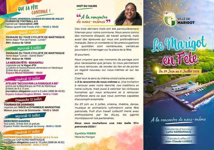 LE MARIGOT EN FÊTE "A LA RENCONTRE DE NOUS-MEME"