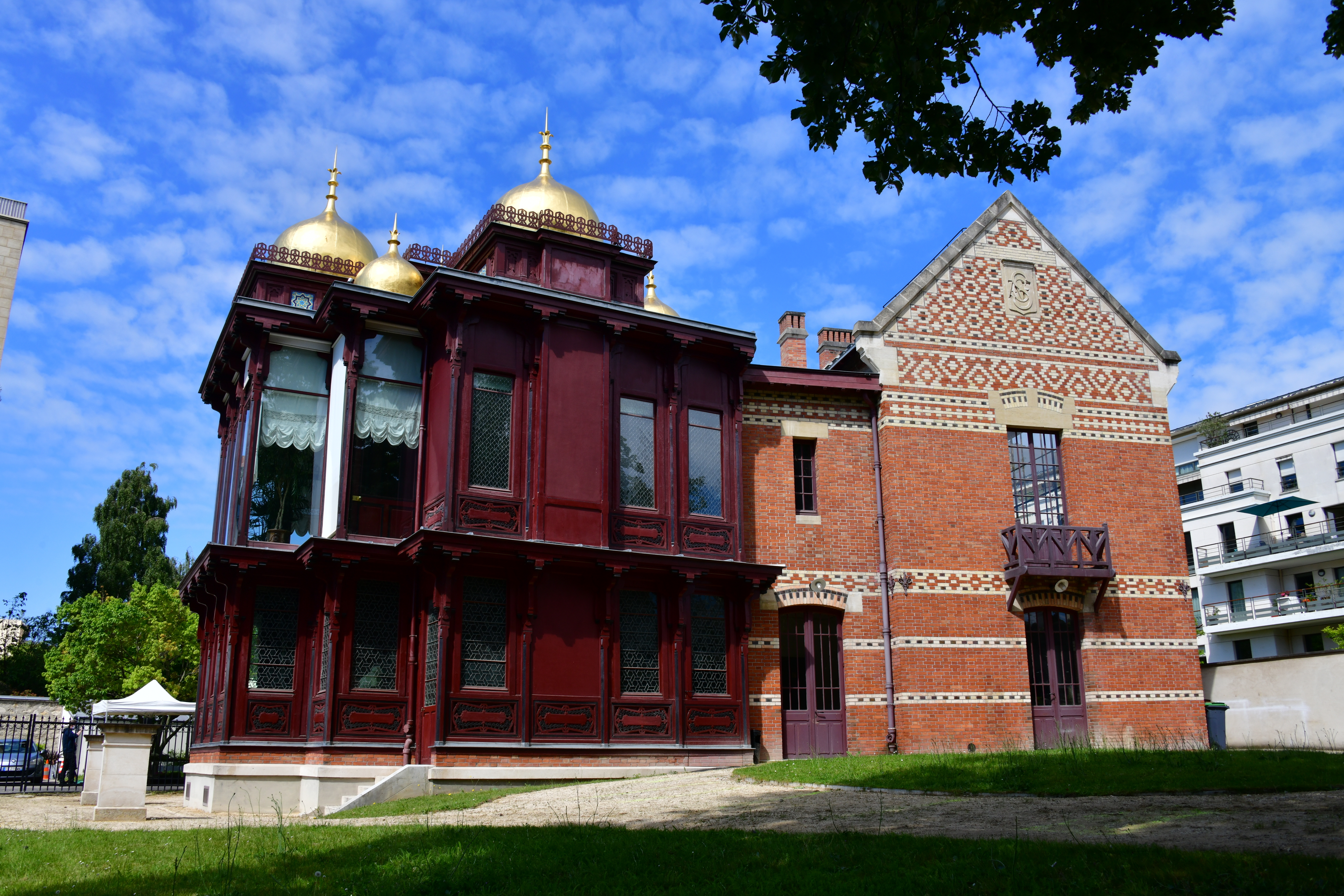Visite du Pavillon des Indes