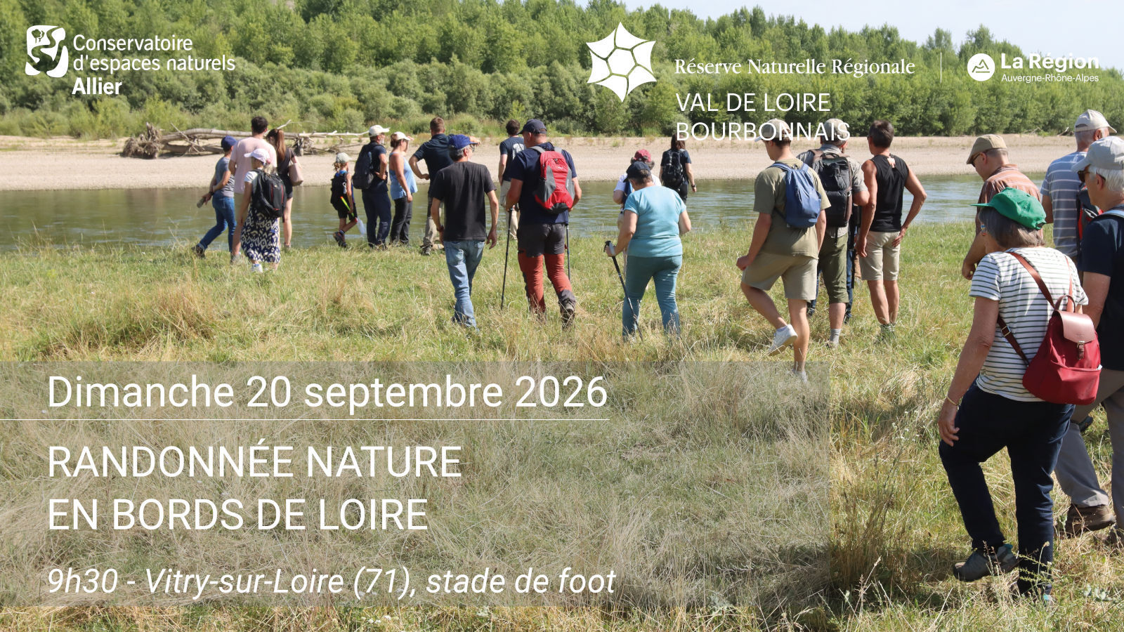 Randonnée nature en bords de Loire