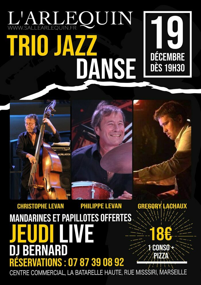 Trio Jazz Danse Le 19 déc 2024