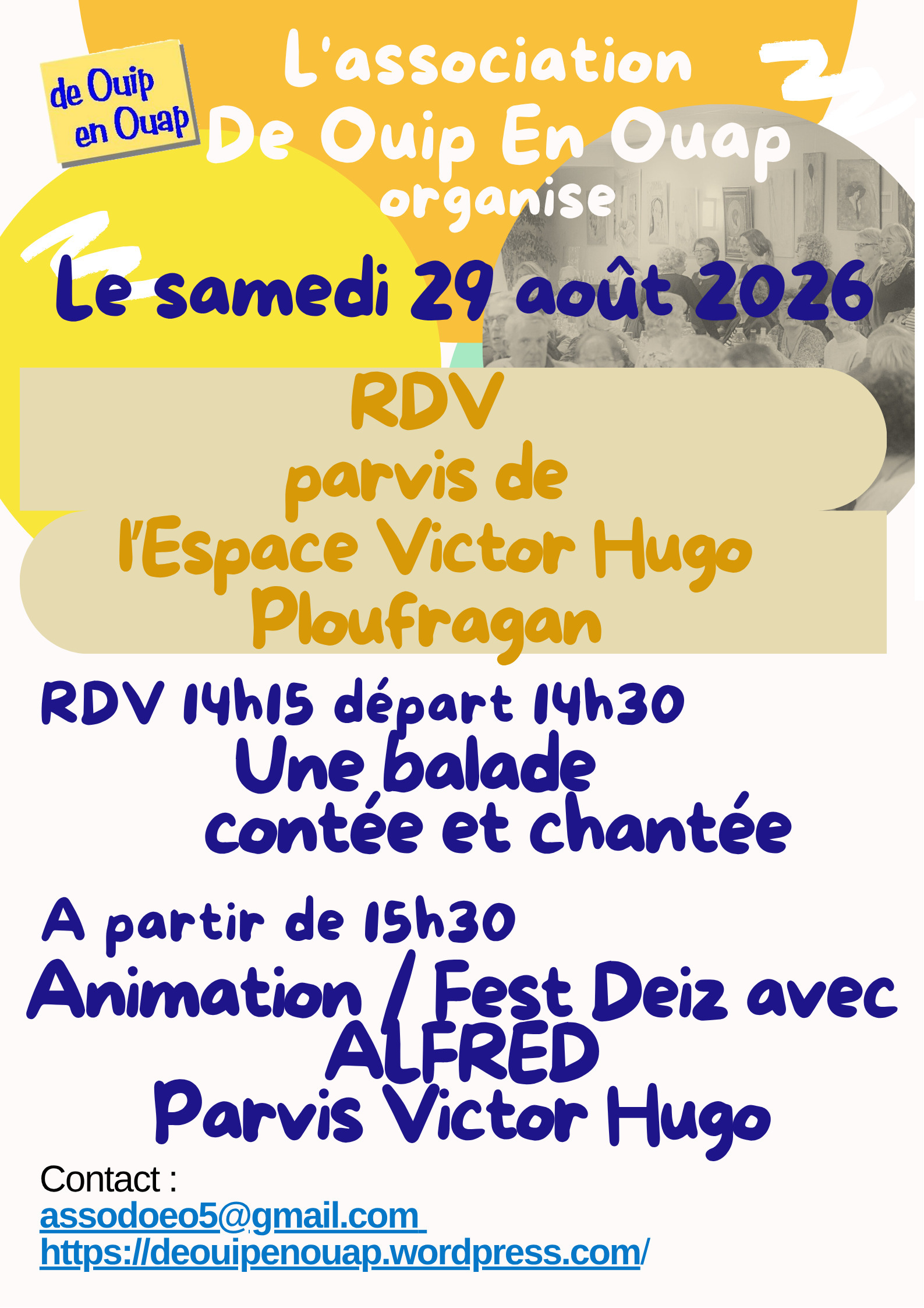 Balade contée et chantée, animation Fest Deiz