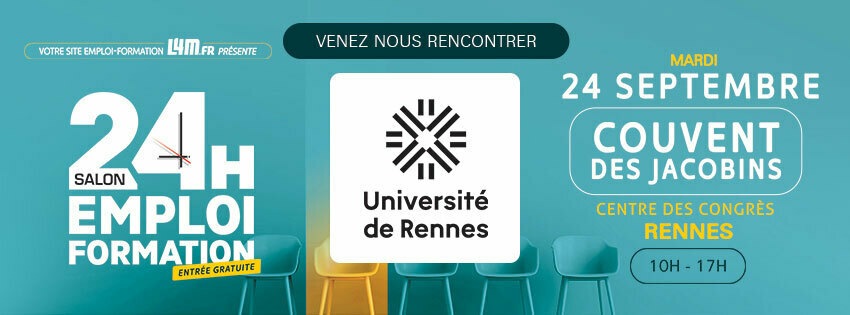 Le service formation continue et alternance sera présent au salon pour vous informer sur les modalités de reprise d'études et les dispositifs de validation des acquis.