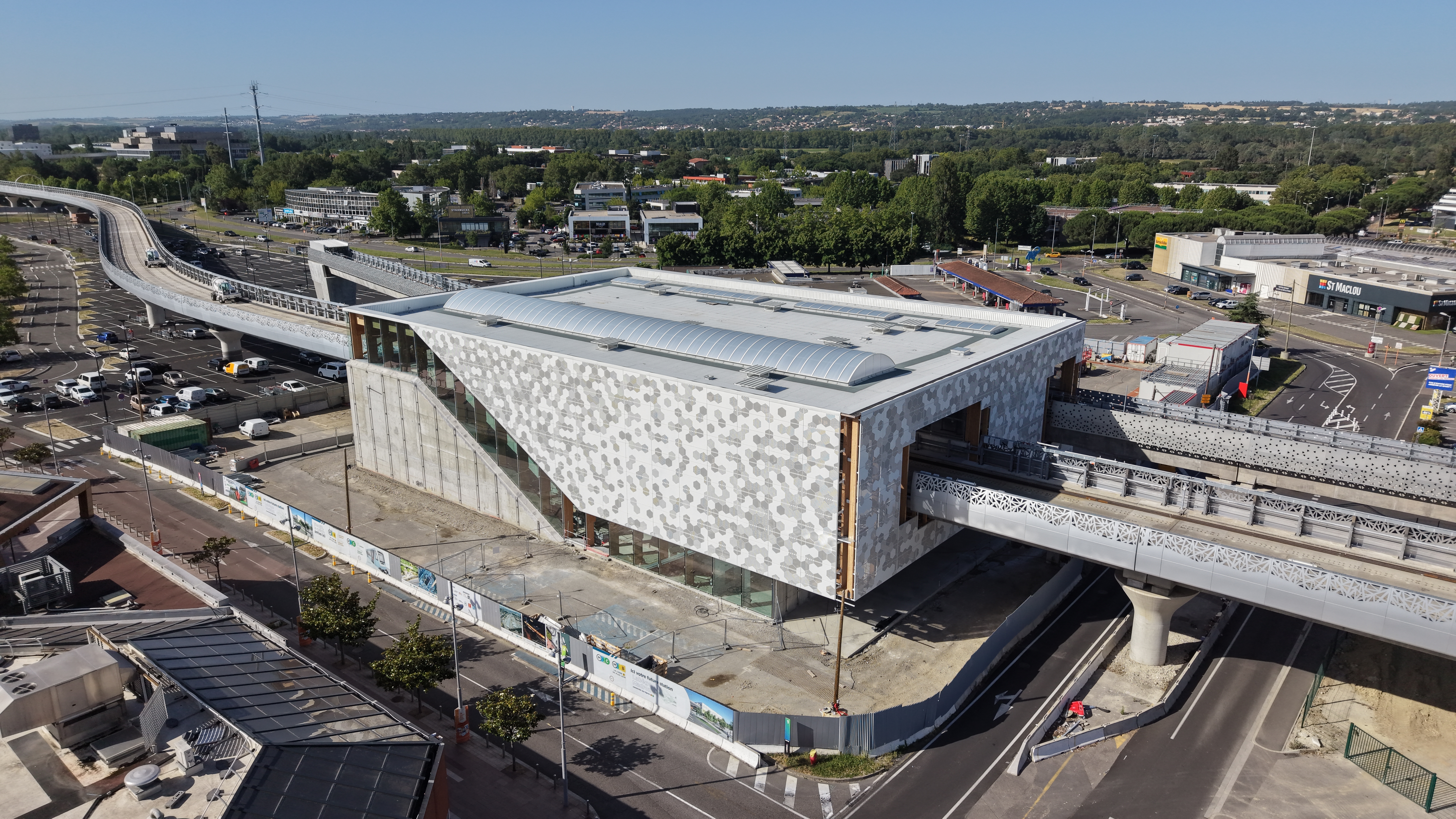 Journée chantiers ouverts : la future Station Labège Madron