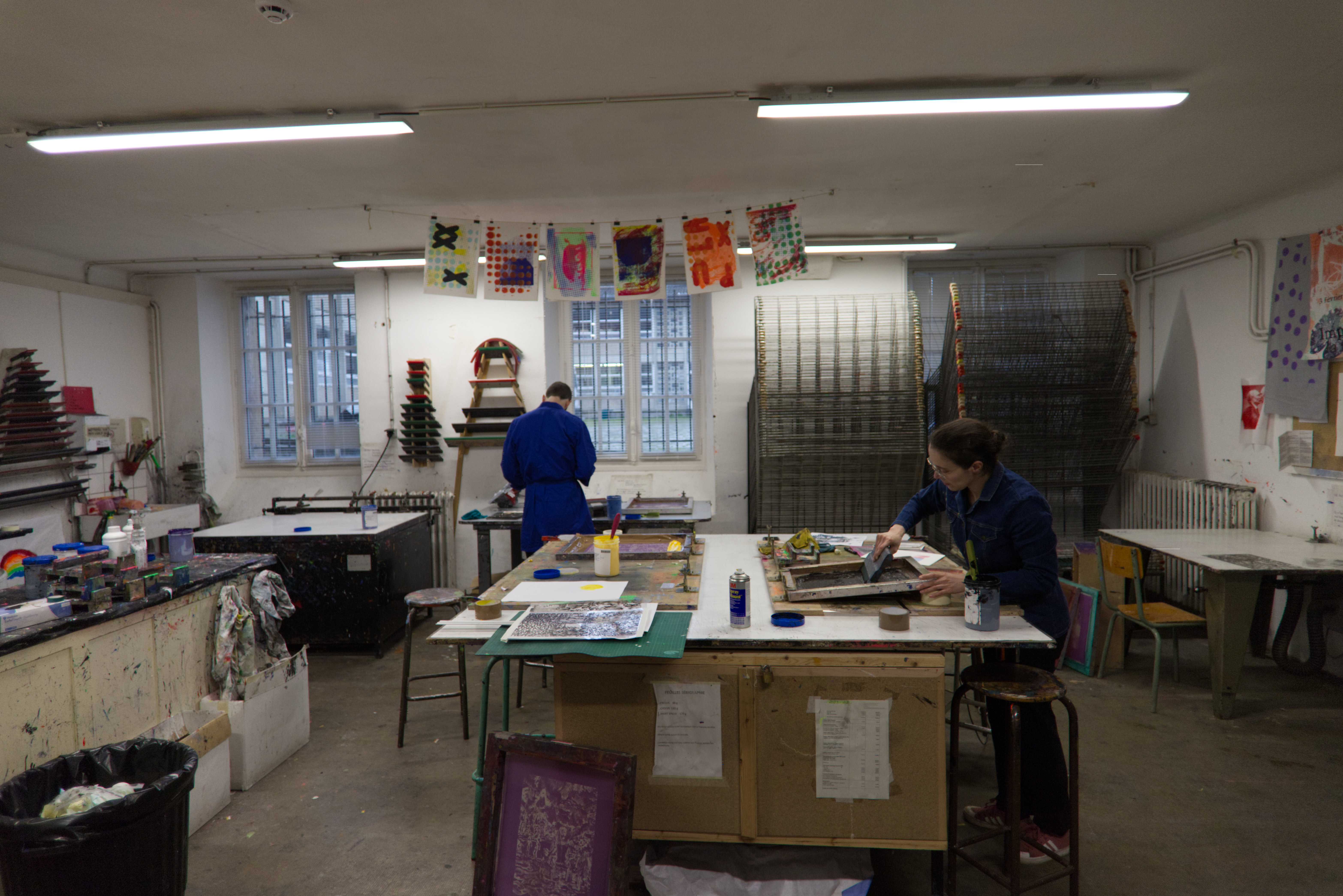 Stage de sérigraphie : réaliser une édition