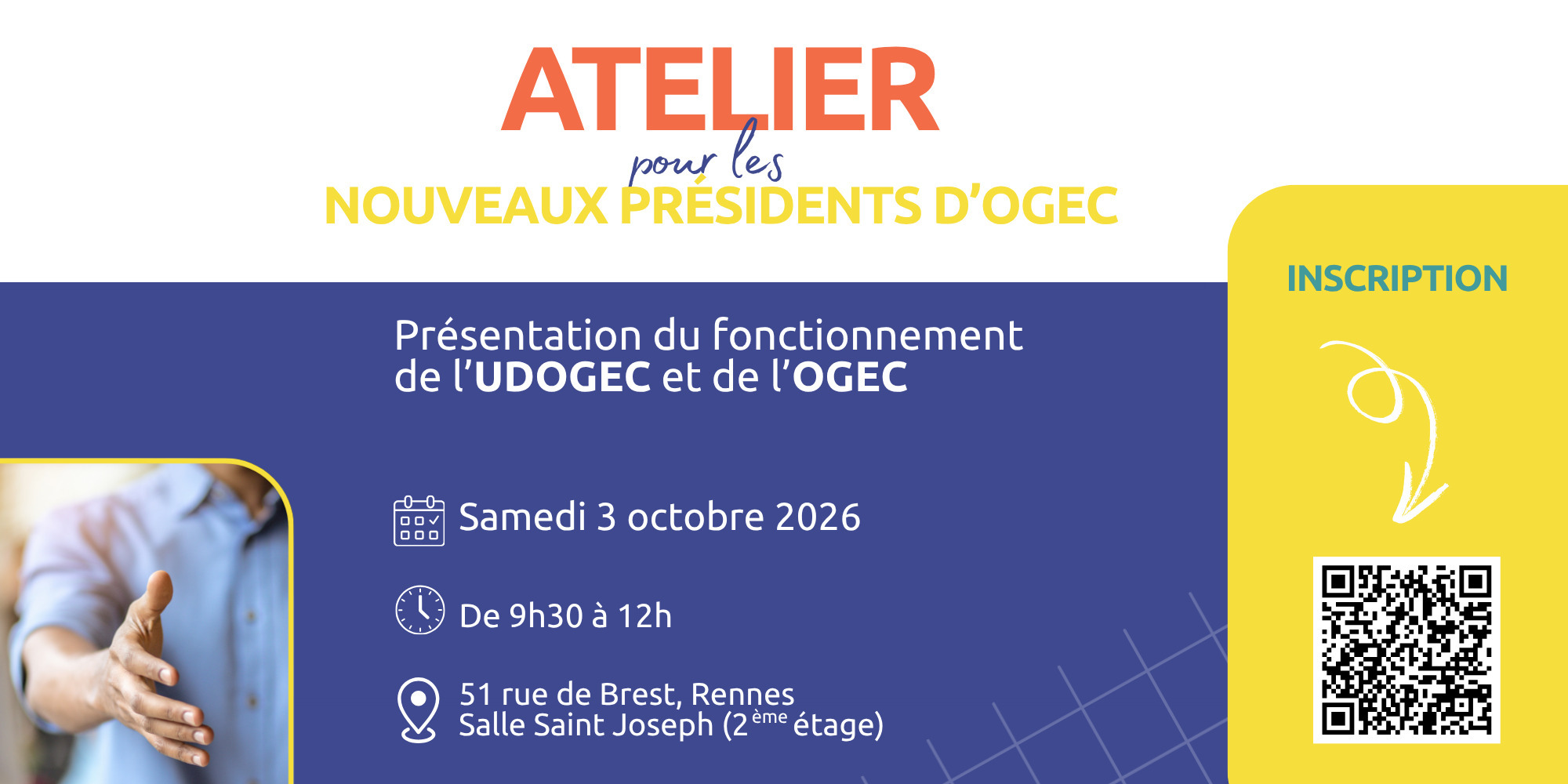 Atelier pour les nouveaux présidents d'OGEC