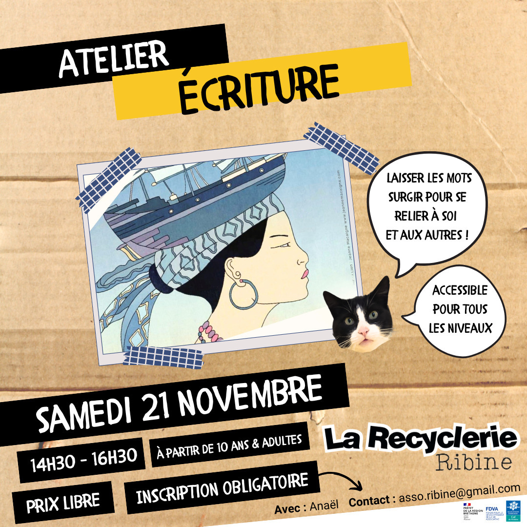 ATELIER D’ÉCRITURE