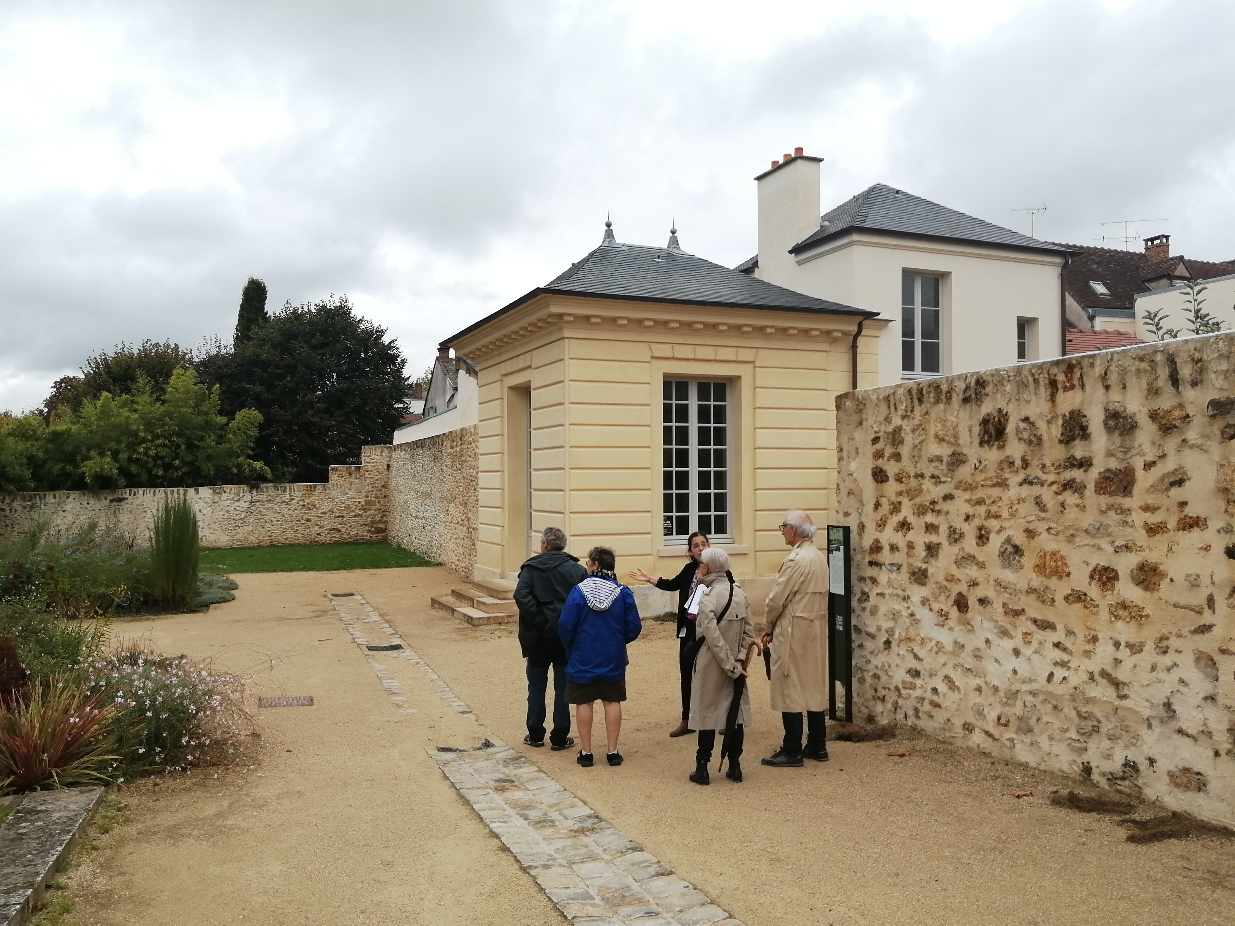 Visite du pavillon du Verger