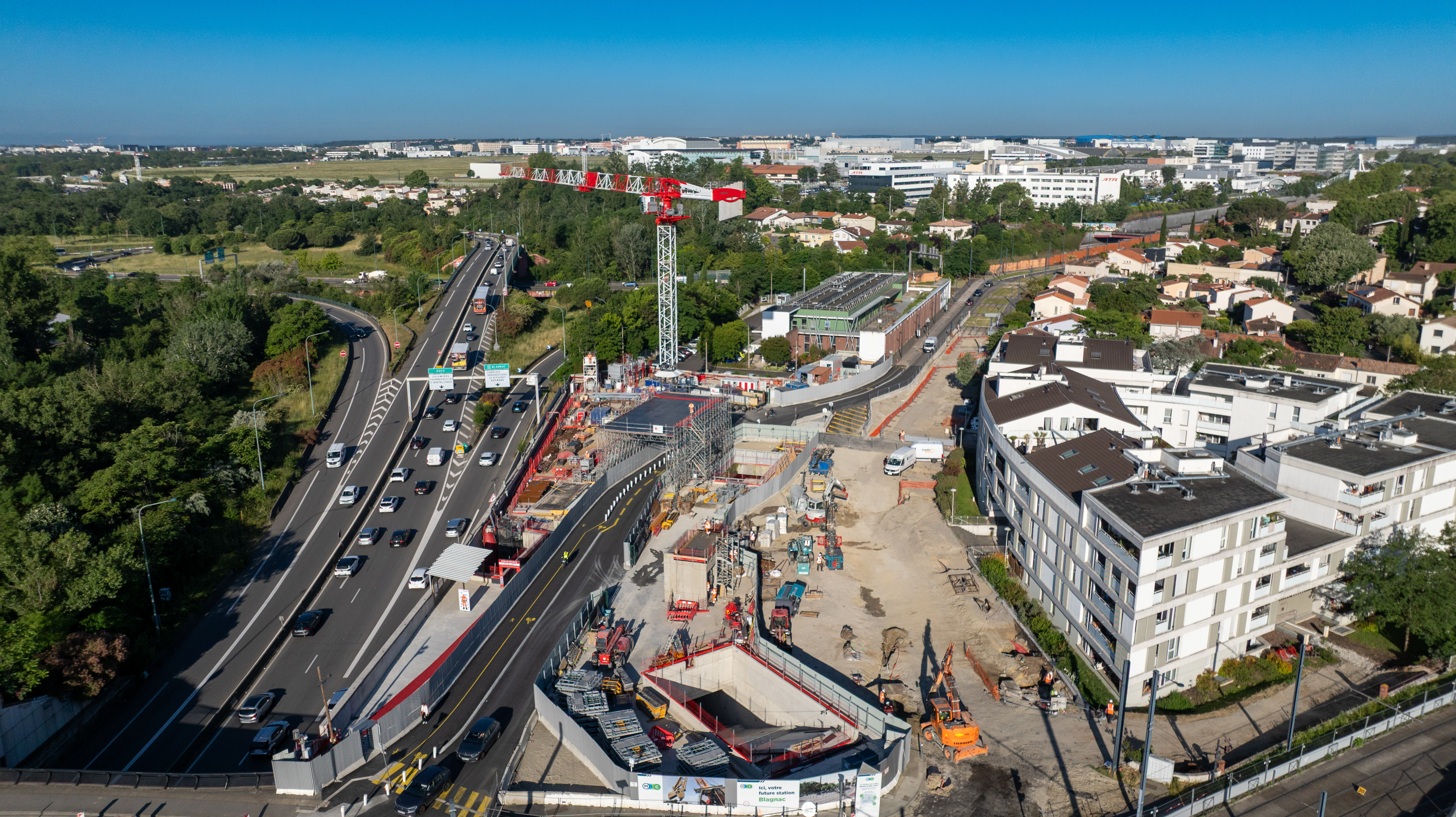 Journée chantiers ouverts : future Station Blagnac