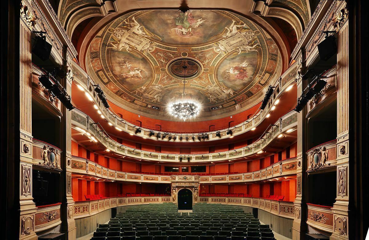 Découverte de la grande salle du théâtre Charles Dullin