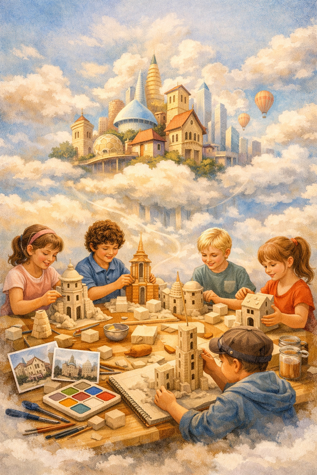 Atelier créatif "Bâtisseurs de nuages"