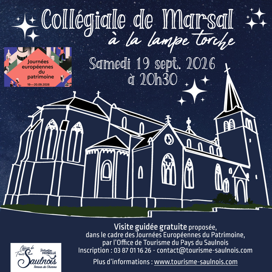 Visite guidée de la collégiale de Marsal