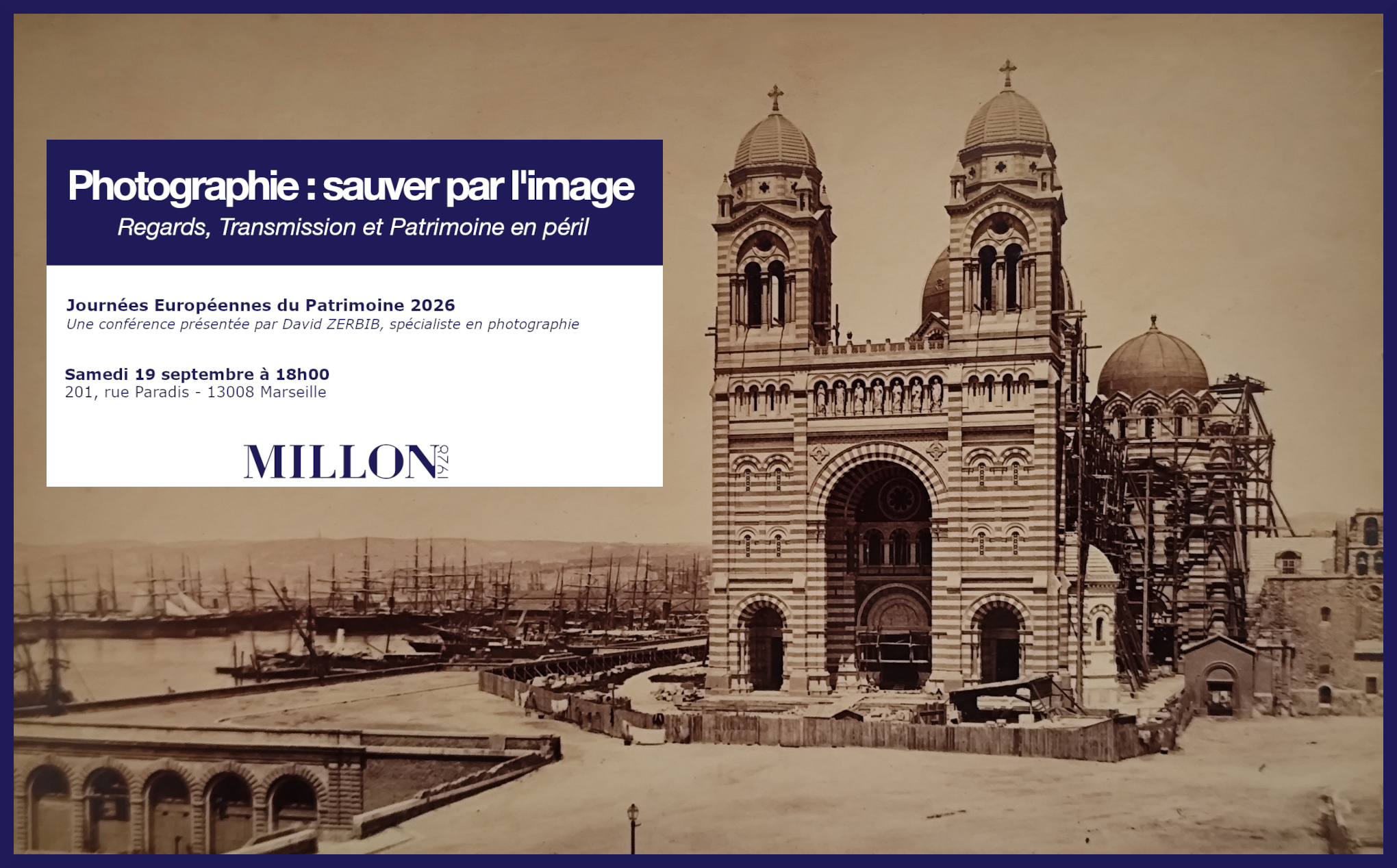 Conférence Photographie : sauver par l'image