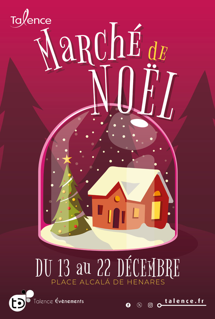 Le marché de Noël Du 13 au 22 déc 2024