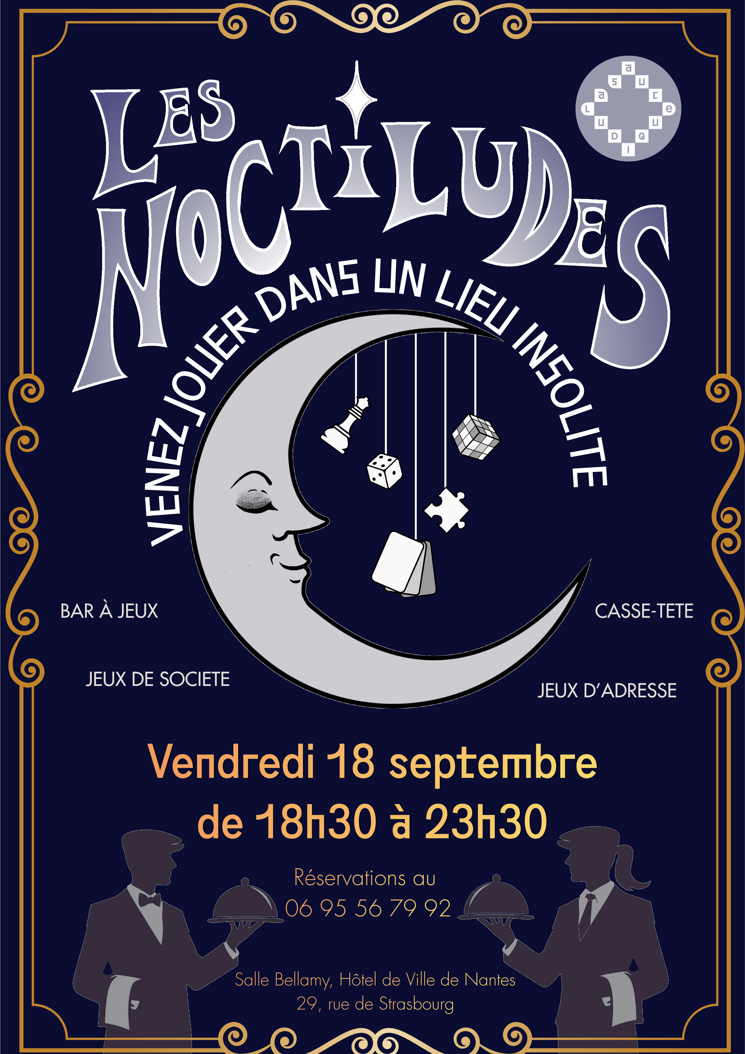 Noctiludes : bar à jeux dans un lieu insolite !