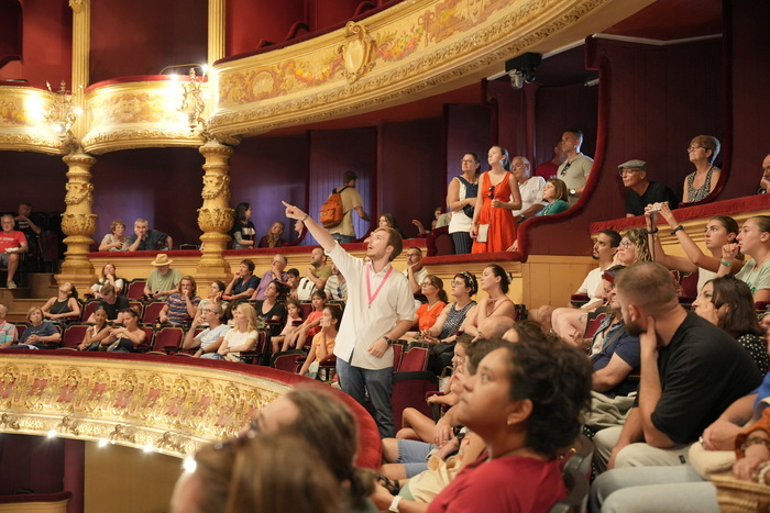 Affiche — Visites guidées de l'Opéra Comédie et ses coulisses