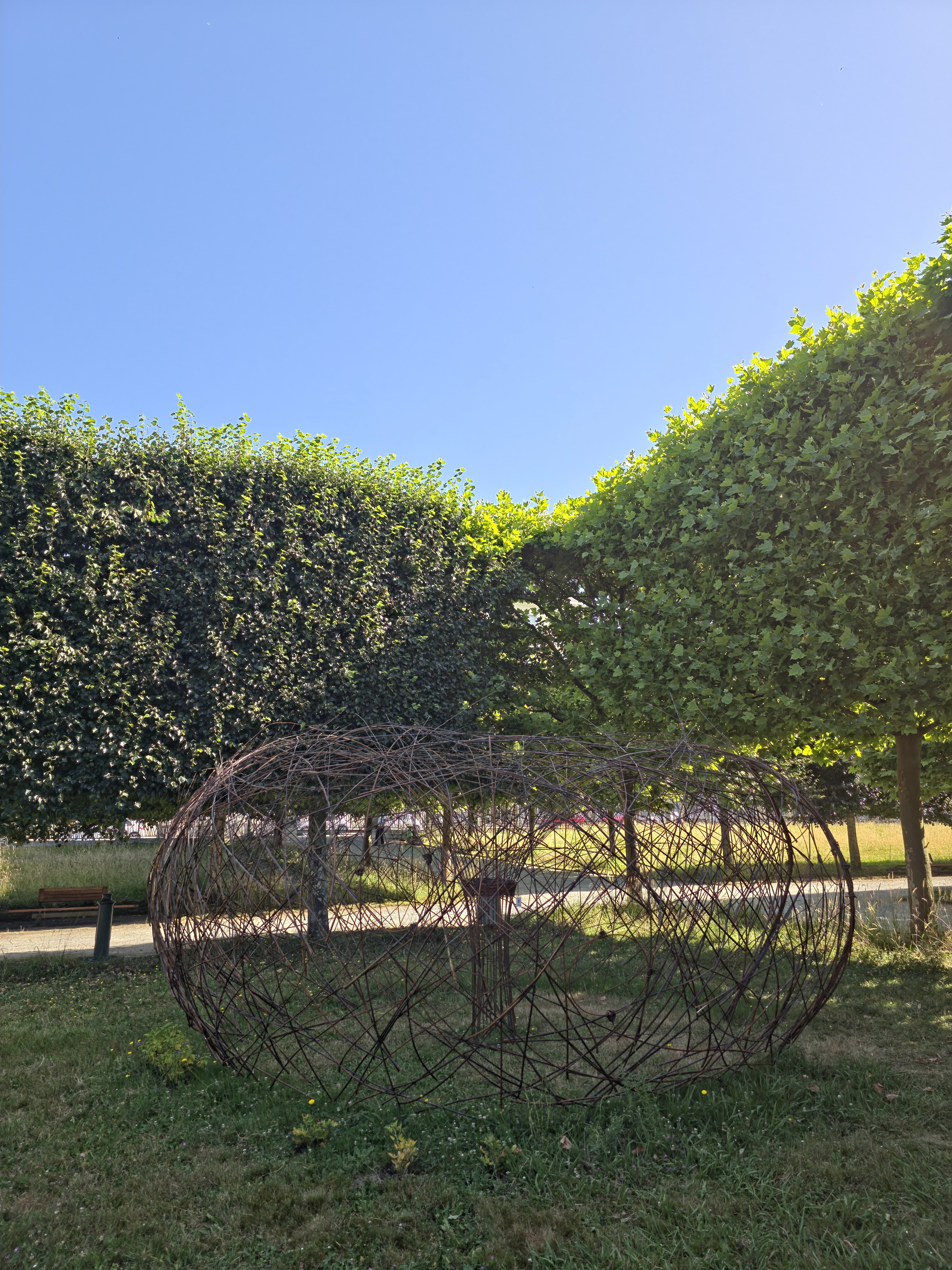 Exposition : land art sensoriel