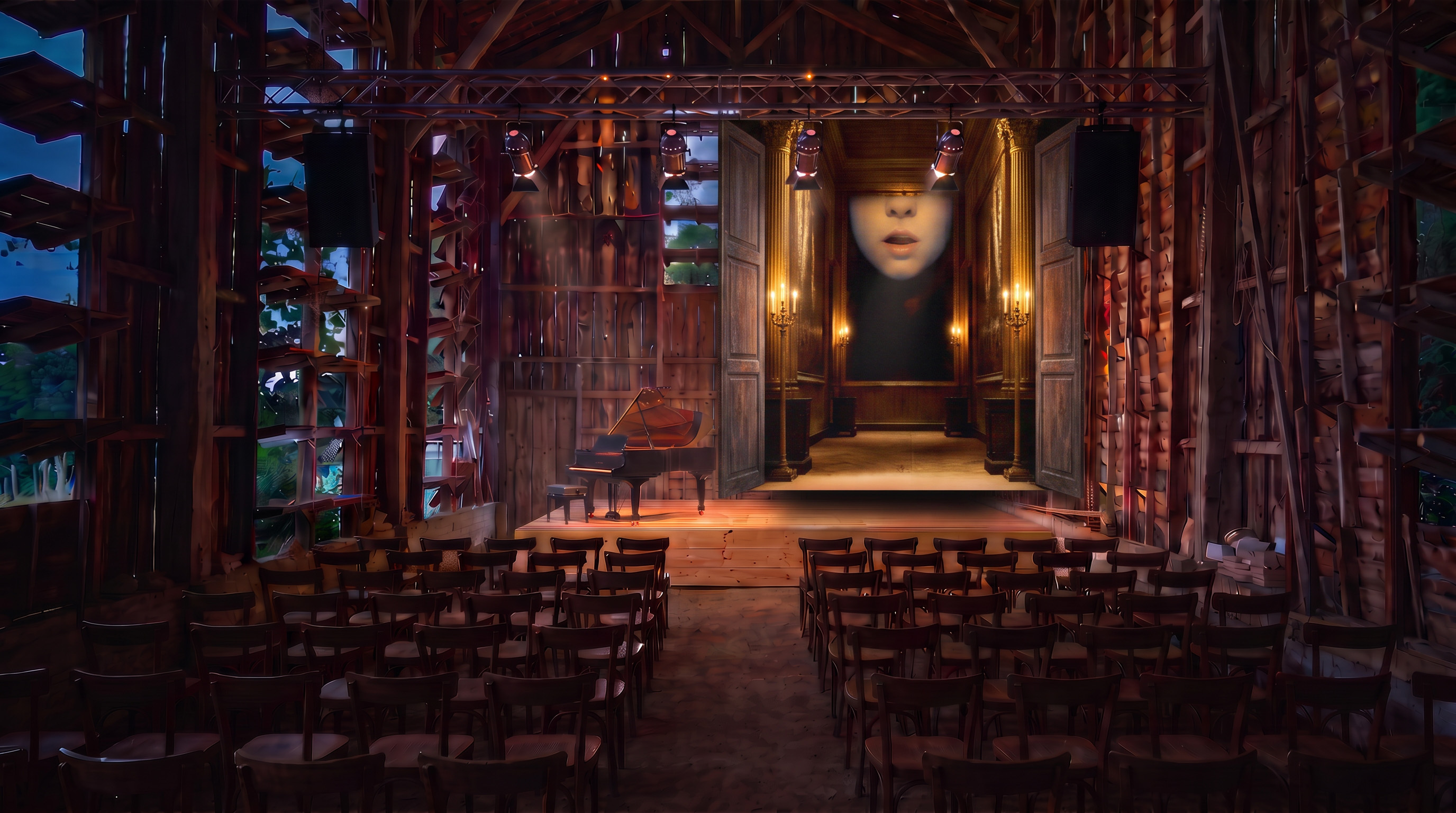 Tableaux d’une exposition — Concert-spectacle dans un ancien séchoir à tabac