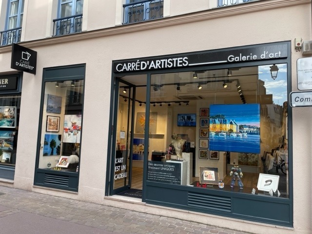Visite de la galerie d’art Carré d’artistes