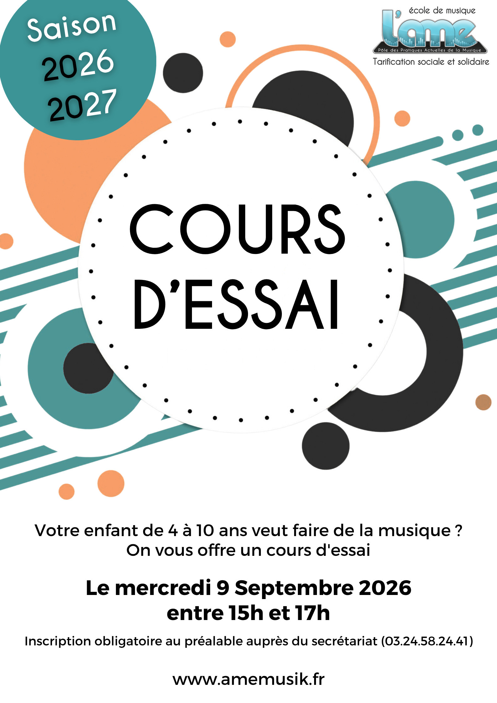 Cours d'essai - AME