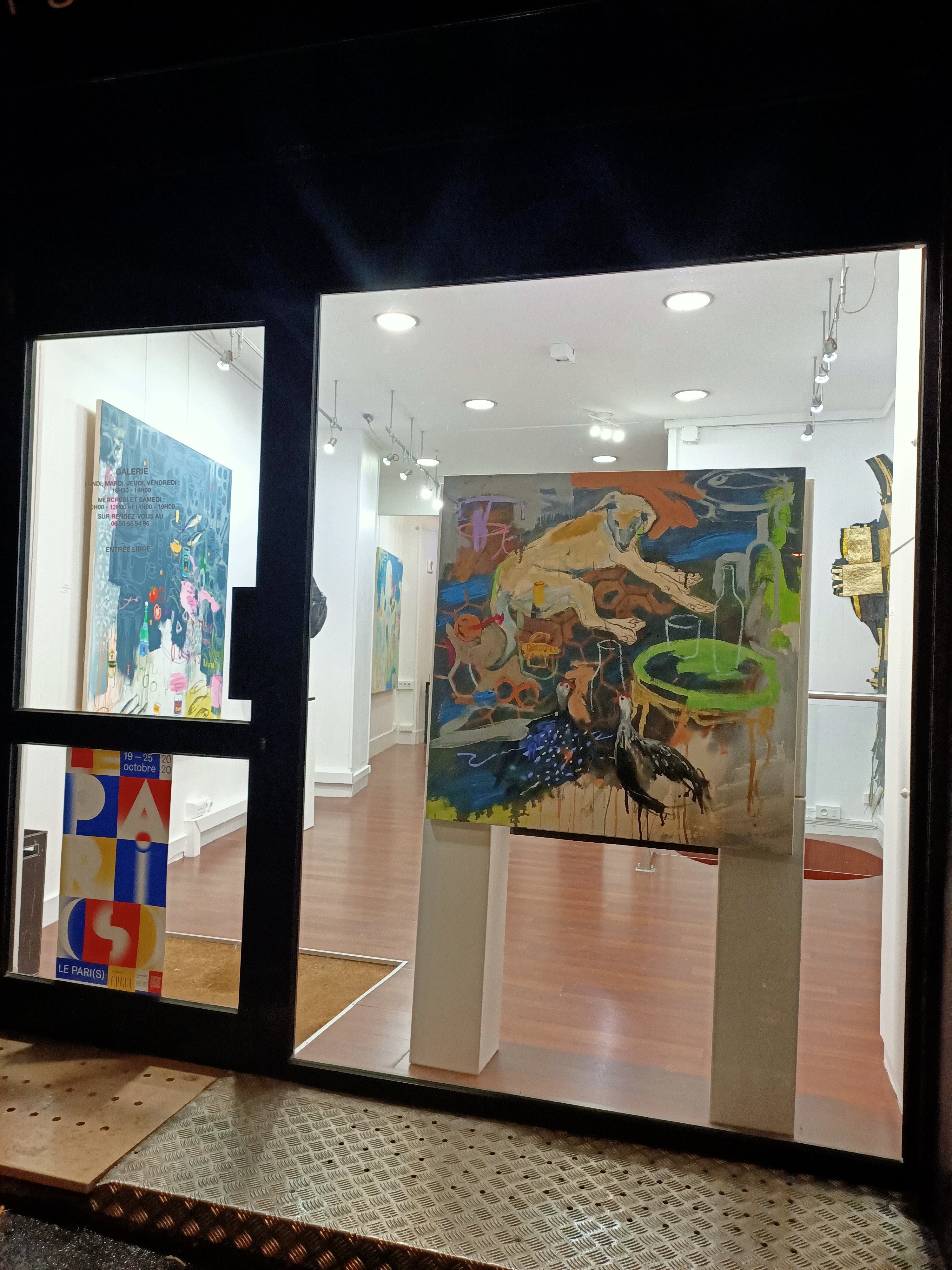 Exposition Lignes de résistance - Galerie Carole Kvasnevski