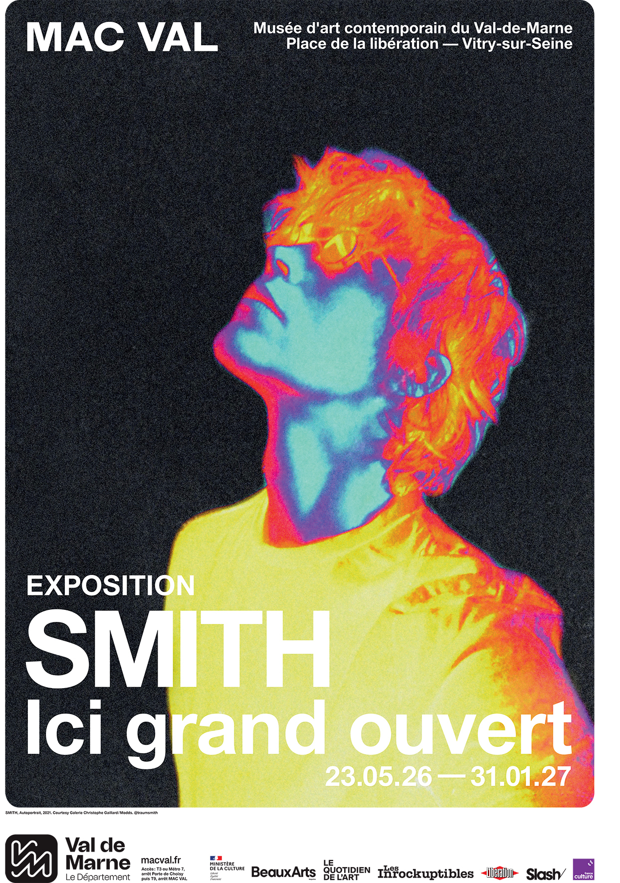 "Ici grand ouvert", exposition de SMITH