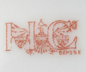 Estampille de porcelainier