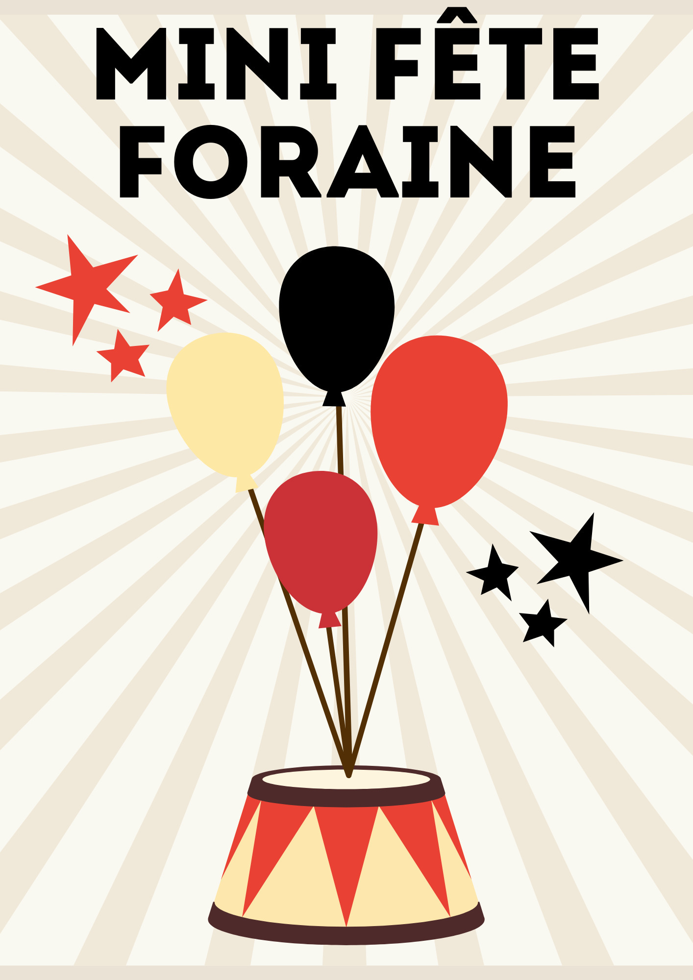 Mini fête foraine