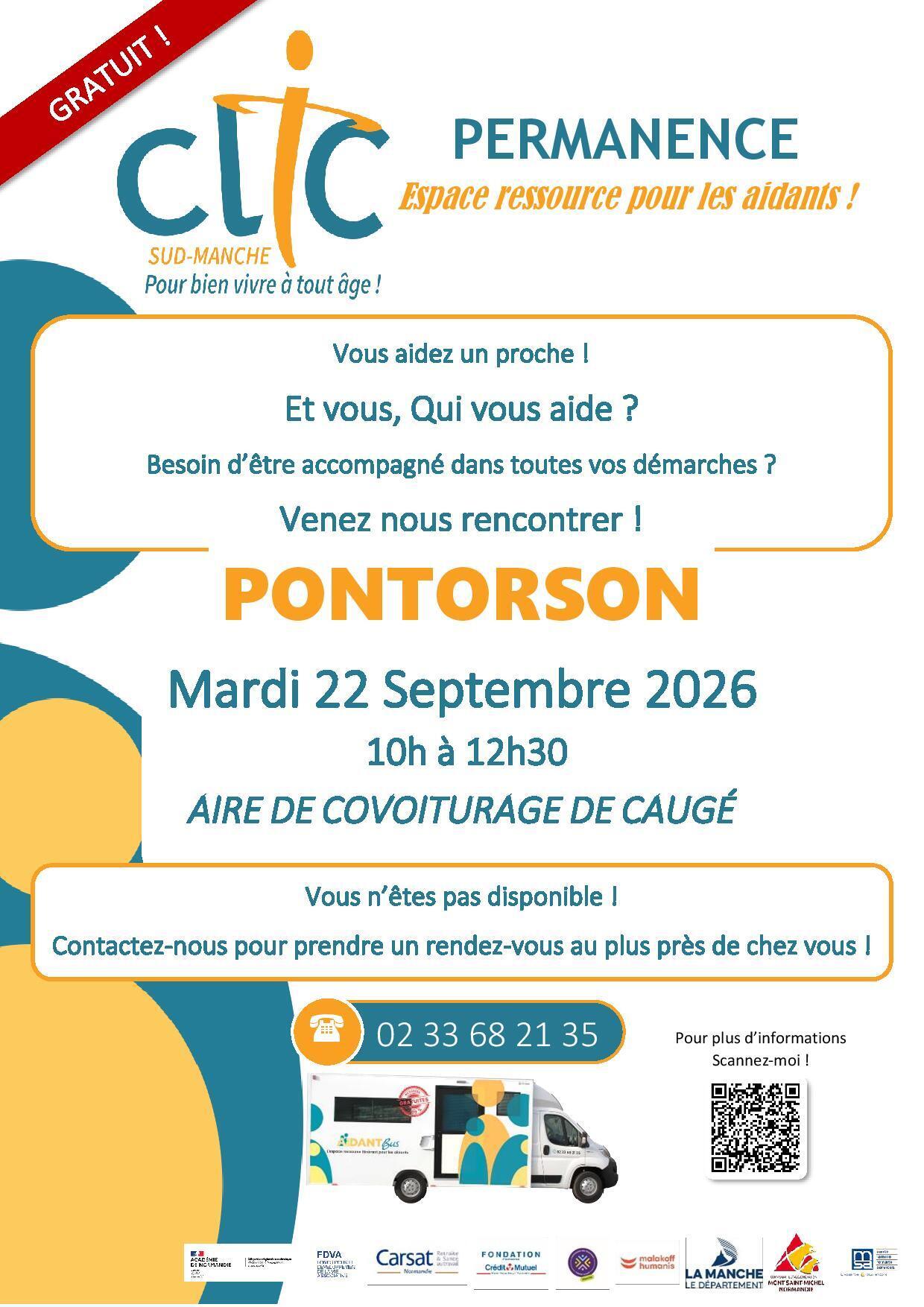 Permanence de l’Espace Ressource pour les Aidants (Aidant Bus)