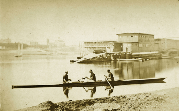 Yvon, photographes et canotiers - Deux frères au Cercle Nautique d'Asnières